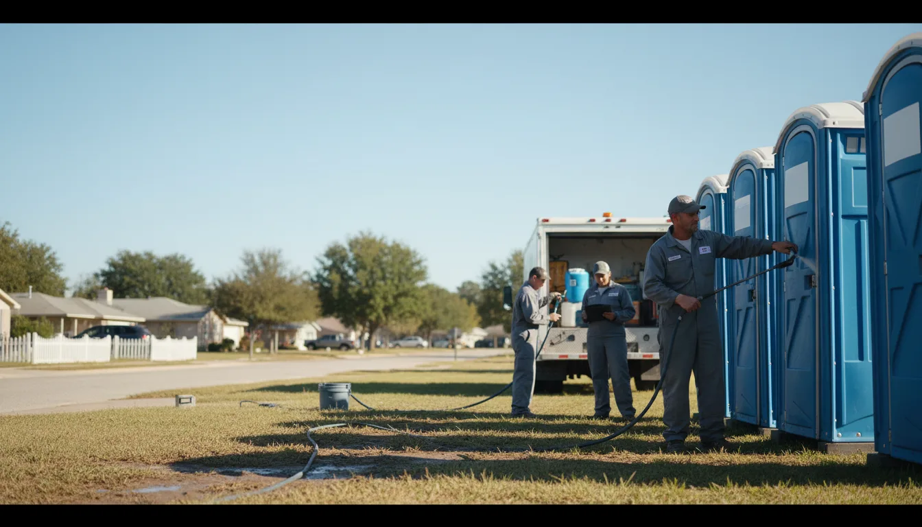 Long-Term Portable Toilet Rental in Elmdale, KS near me